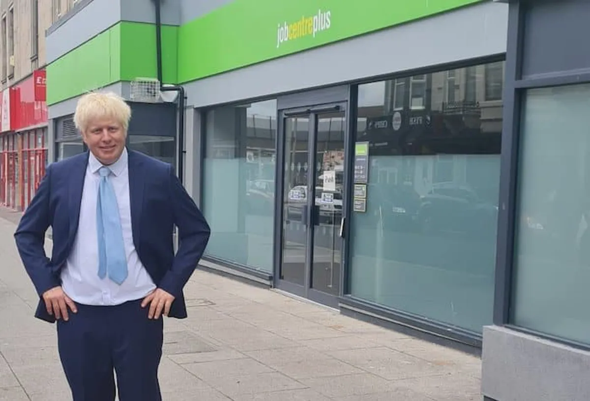 Boris Job Centre Blackpool Madame Tussauds Twitter