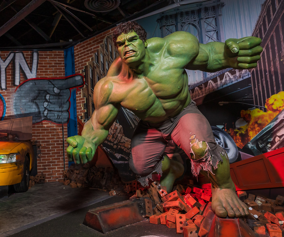 Website Banner Marvel Superheroes MOBILE
